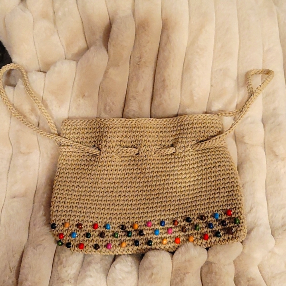 The Sak Crochet Wristlet